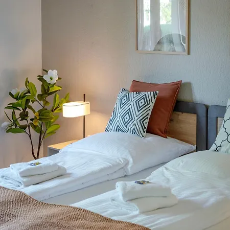 Appartement Design 2br - 6 Guests & Workspace - Messe Dus Duisburg